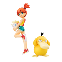 Authentic Pokemon G.E.M. Series PVC Figure -  Misty, Togepi, and Psyduck 10,5cm